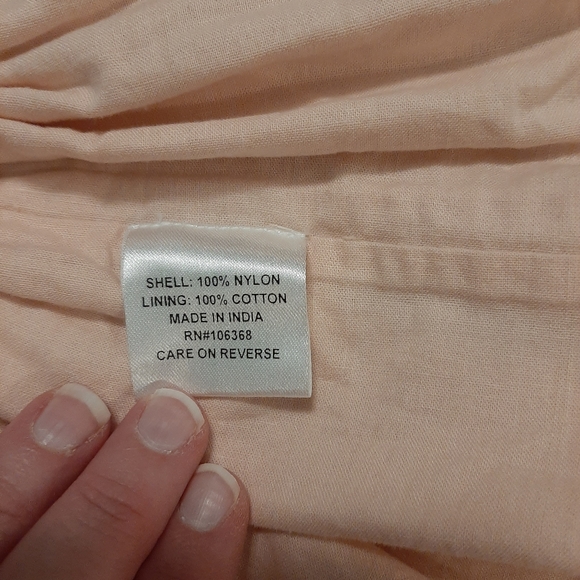 Magpie and Mabel Baby girl pink skirt with small silver sparkle polka-dots. 18m - Picture 5 of 6